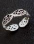 Filigree midi ring