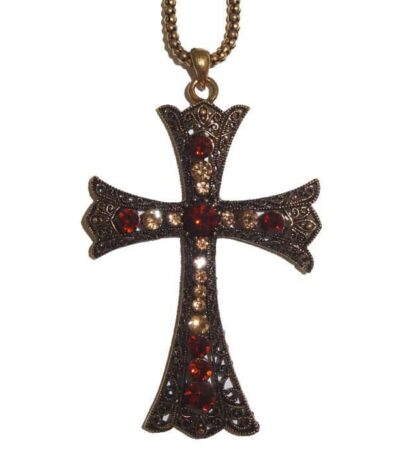 Gold Gothic cross