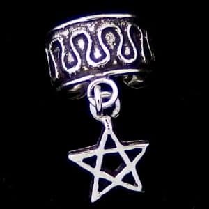 Silver earring cuff