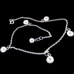 Sterling silver Dangling anklets NZ