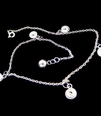 Sterling silver Dangling anklets NZ