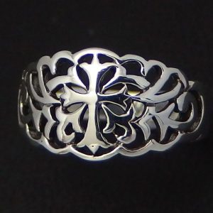 Vintage cross ring