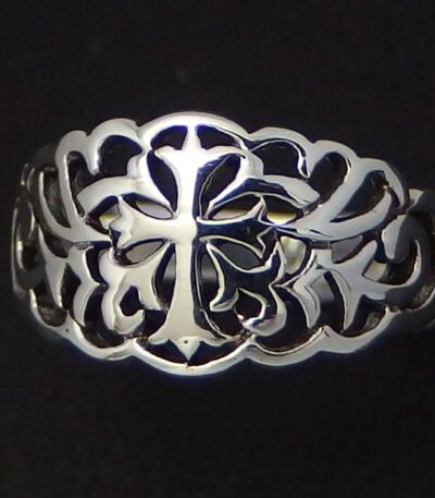 Vintage cross ring