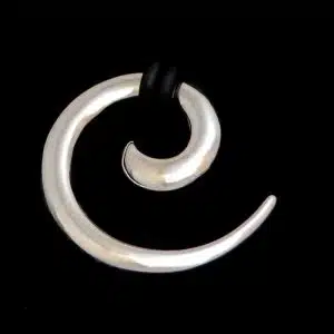 Pierced ear body jewellery