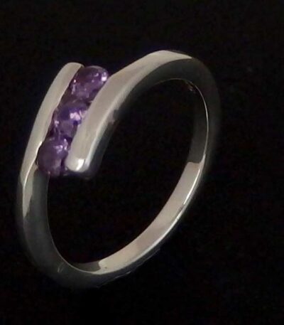Sterling silver CZ rings