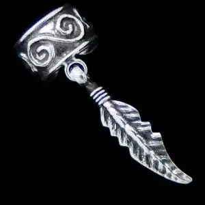 Silver ear cuff earring