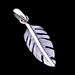 Silver feather necklace NZ