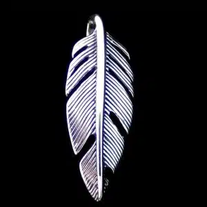 Silver Feather Necklace