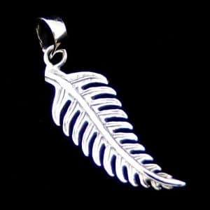 Silver Fern Pendant NZ
