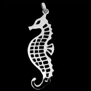 Silver Seahorse necklace