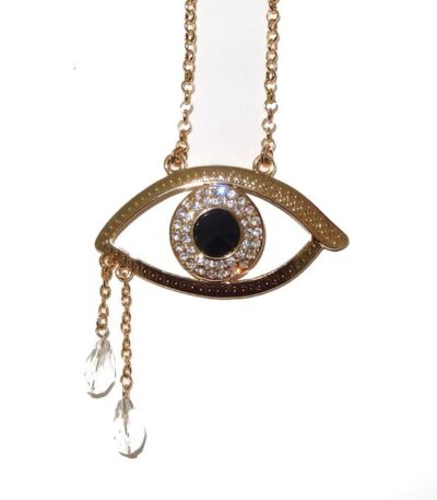 Jewelled tears Crying necklace