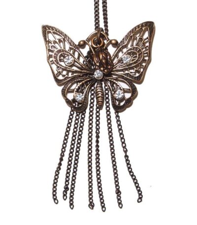 Butterfly Long chain Necklace