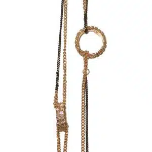 Imitation gold necklace