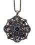 Leopard flower necklace
