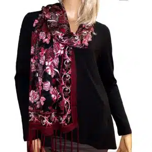 evening wear scarf