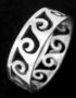 silver surfers wave ring NZ