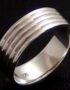 Silver man ring