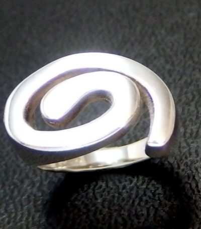 Silver spiral ring NZ