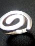 Silver spiral ring NZ