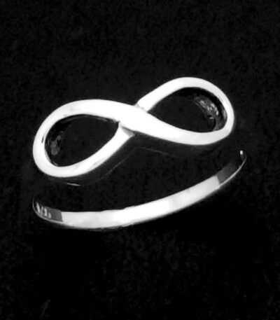Sterling silver Infinity ring