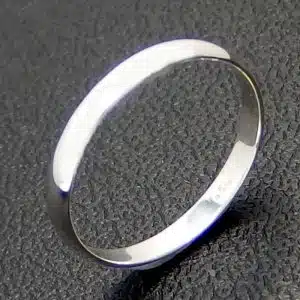 Sterling silver band ring