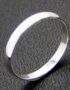 Sterling silver band ring