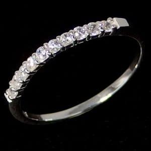 Cubic Zirconia Band Ring