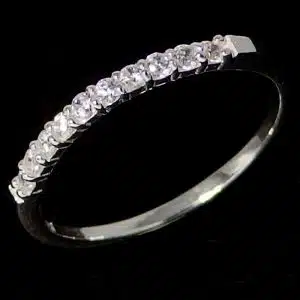 Cubic Zirconia Band Ring
