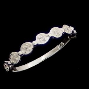 Stacker Ring NZ cubic zirconia