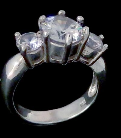 CZ Silver Rings