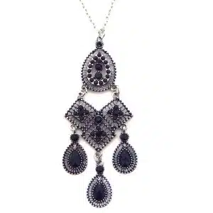 Long tiered necklace