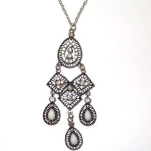 Long Tiered Necklace