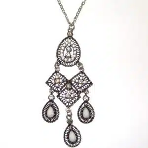 Long Tiered Necklace