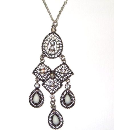Long Tiered Necklace
