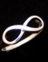 Sterling silver Infinity ring