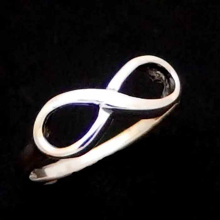 Infinity Silver Ring Sterling silver Infinity ring
