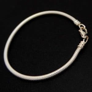 Silver Snake Chain Bracelet