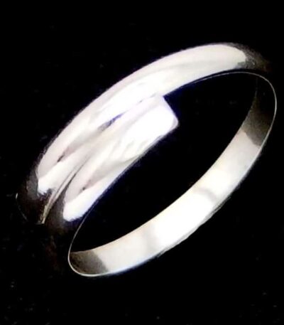 Silver Overlap Toe Ring