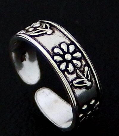 Sterling silver toe ring