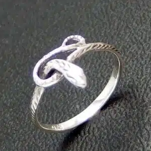 Sterling silver snake ring NZ