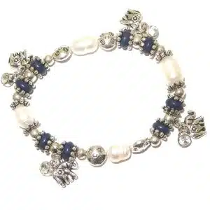 Elephant charm bracelet