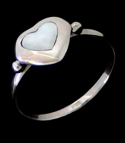 Silver Heart ring
