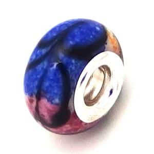 Glass beads for bracelets