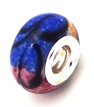 Glass beads for bracelets