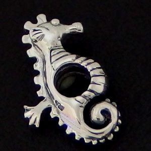 Silver charm bracelet bead