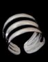 Silver ear cuff