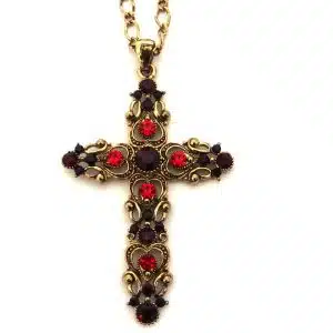 Gothic cross necklace