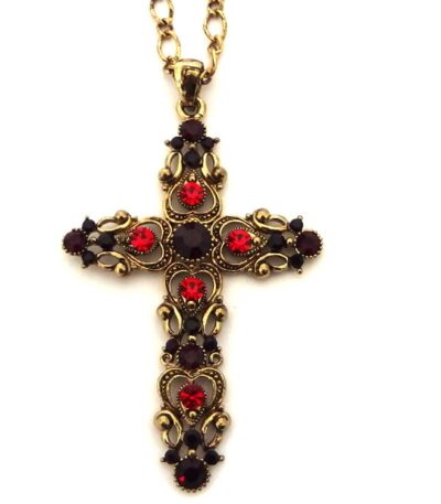 Gothic cross necklace