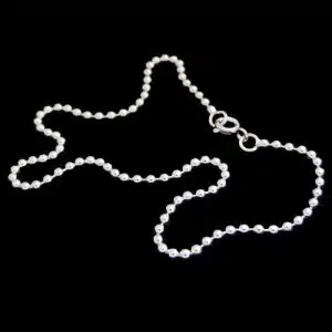 Sterling silver anklet