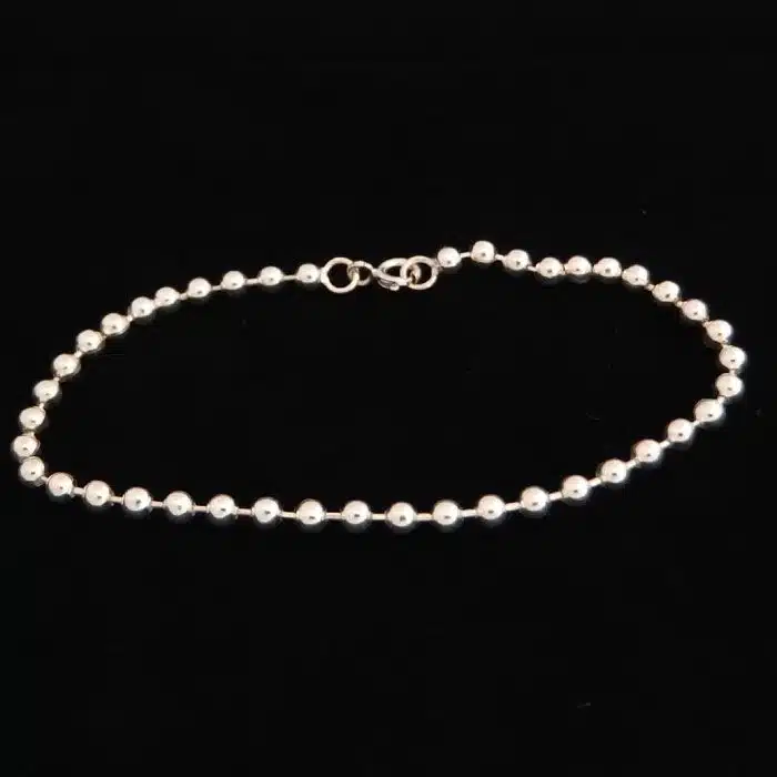 Silver Ball Link Bracelet Sterling silver bracelet NZ